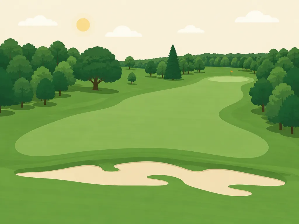 Illustration of Golf Club Westerwald