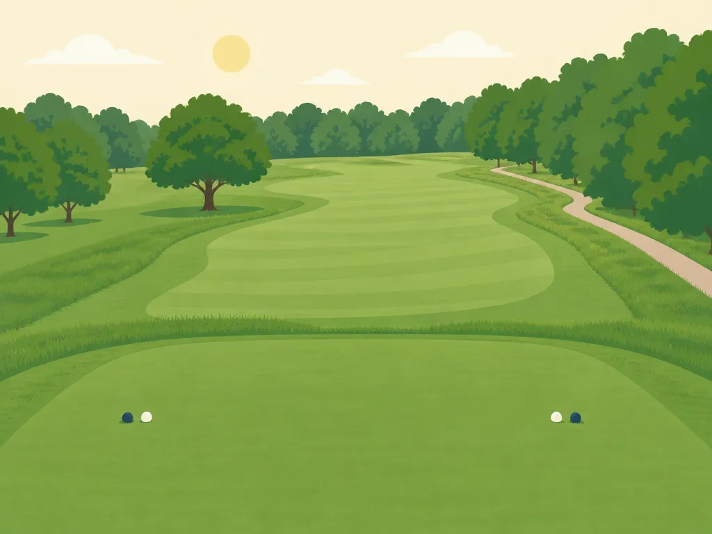 Illustration of Quaker Creek Golf Course