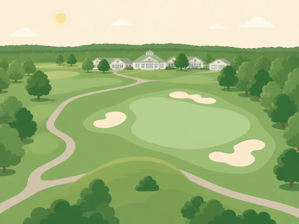 Illustration of Spring Meadows Golf Club