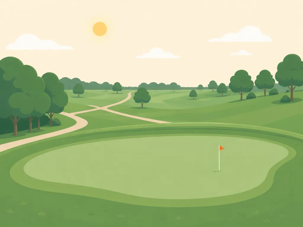 Illustration of Lake Hefner Golf Club (Academy)