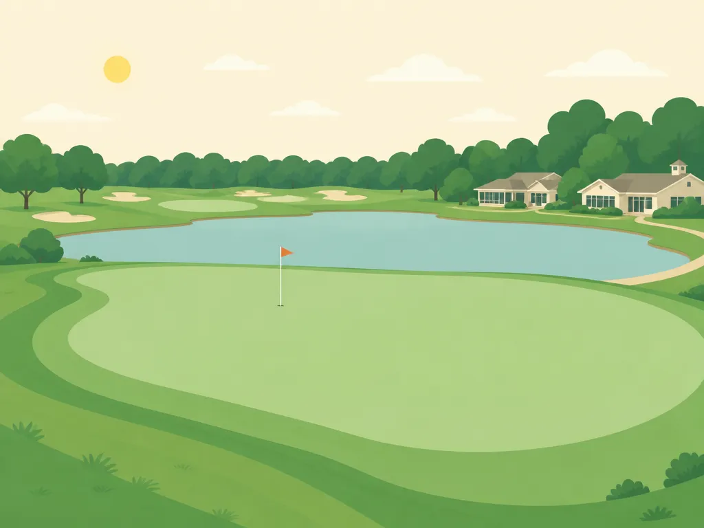 Illustration of Heron Lakes Country Club