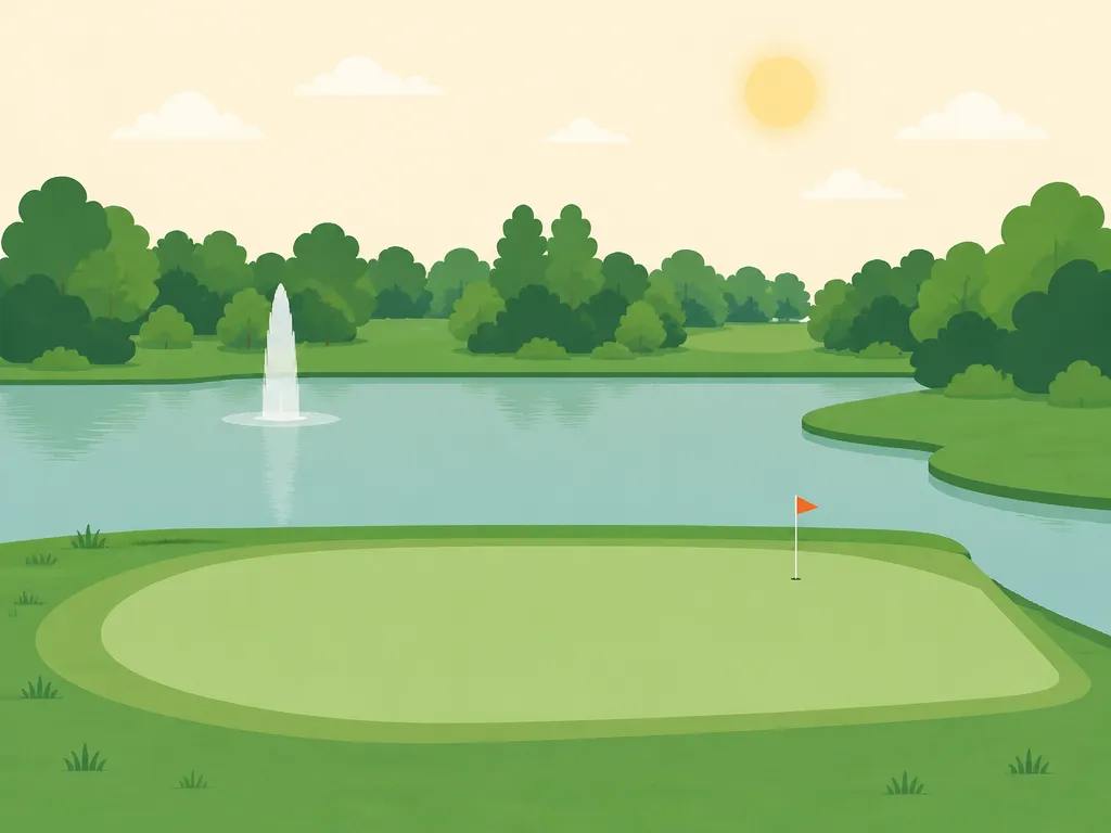 Illustration of Island View Golf Club