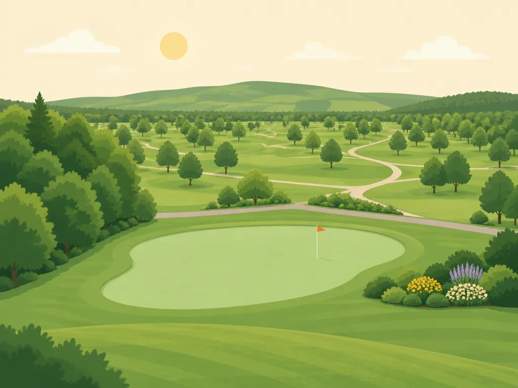Illustration of Cottonwood Country Club