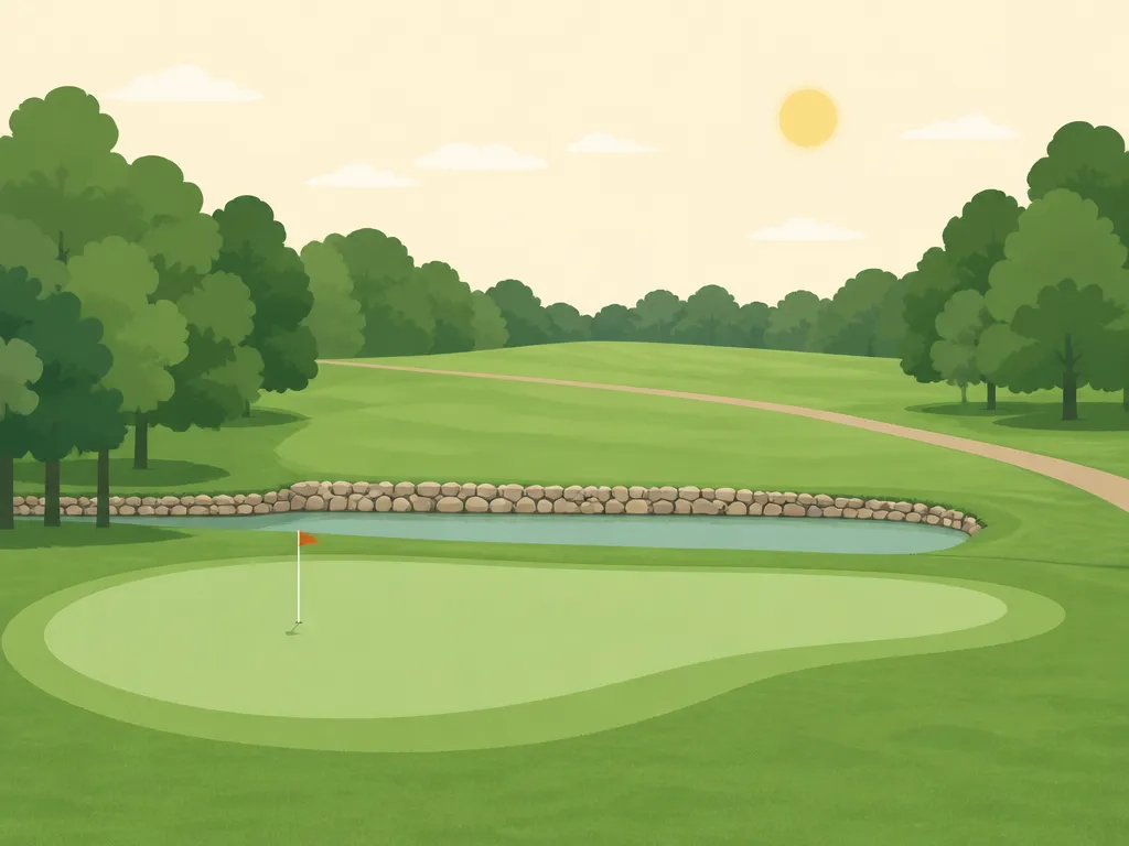 Illustration of Stone-E-Lea Golf Course