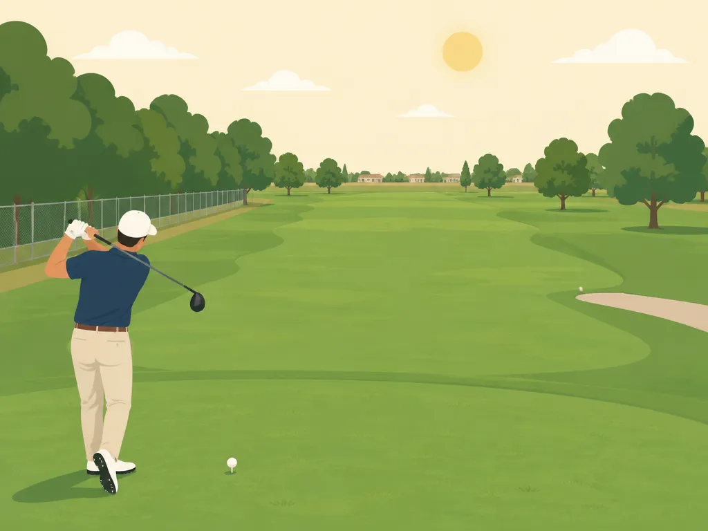 Illustration of Delano Golf Course