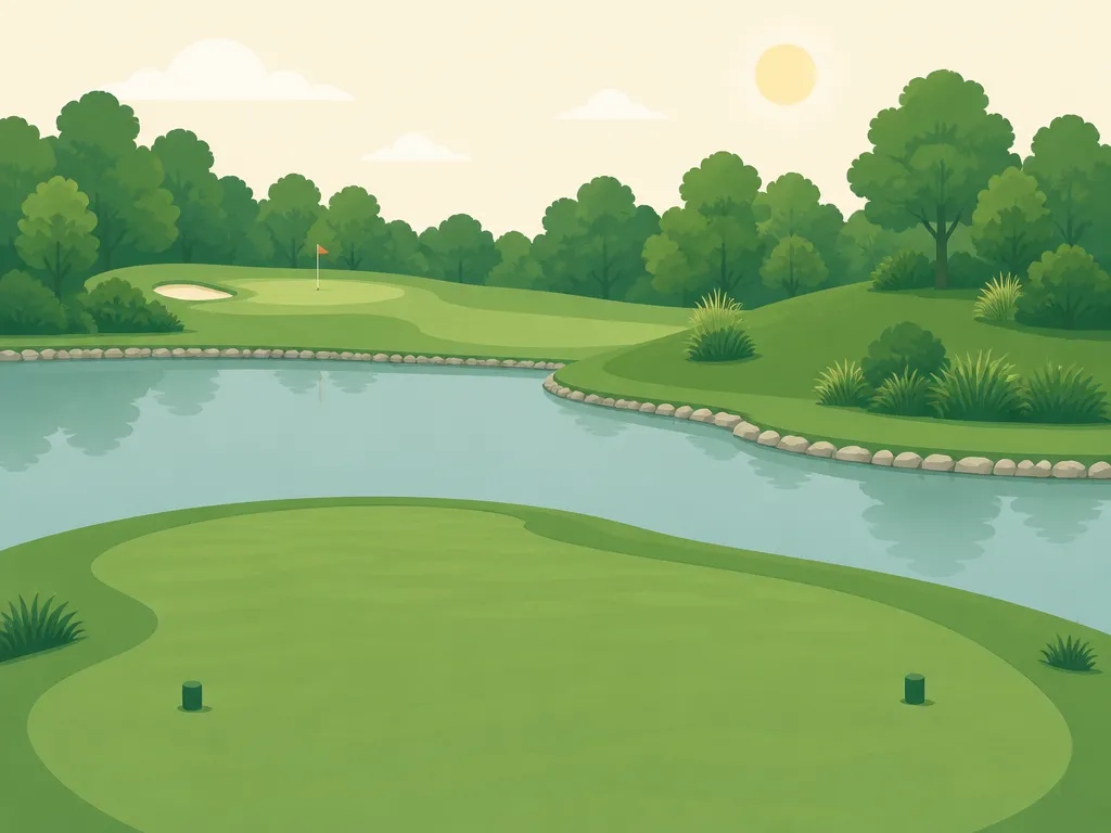 Illustration of Crystal Highlands Golf Course