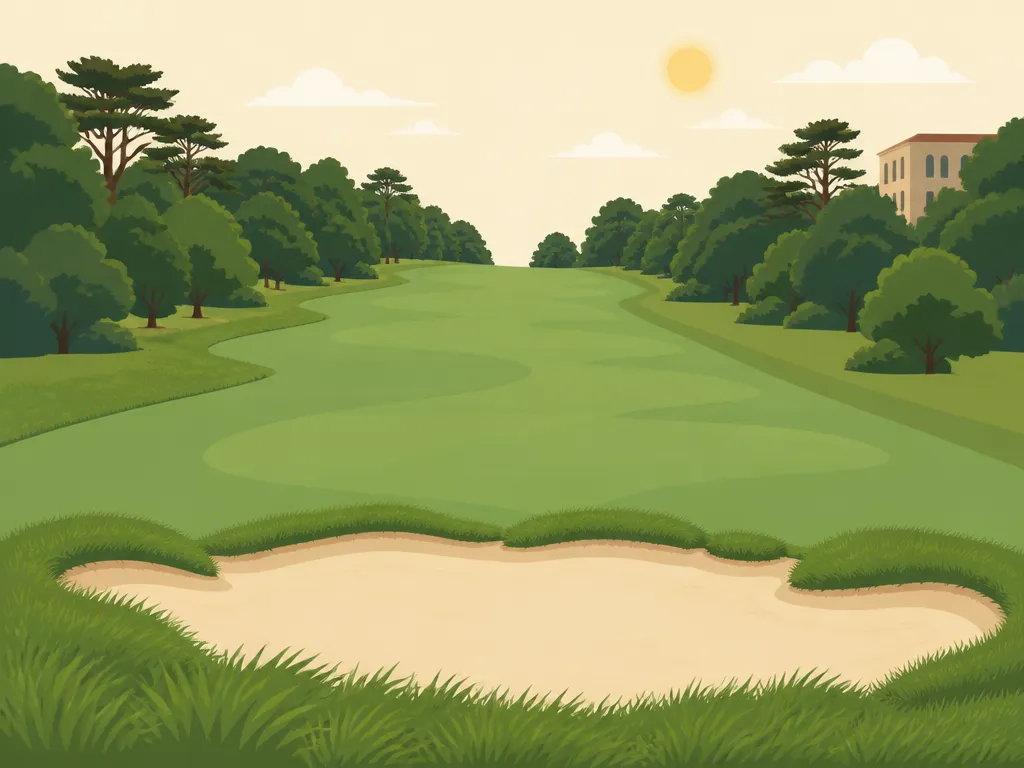 Illustration of Presidio Golf Course