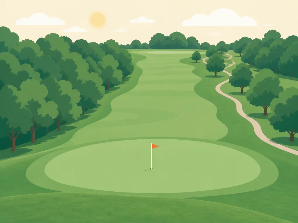 Illustration of Brackenridge Heights Golf Course