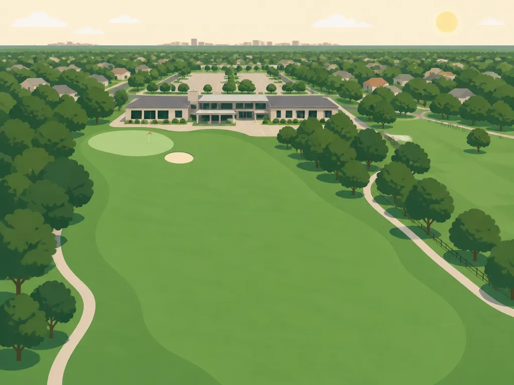 Illustration of LakeRidge Country Club