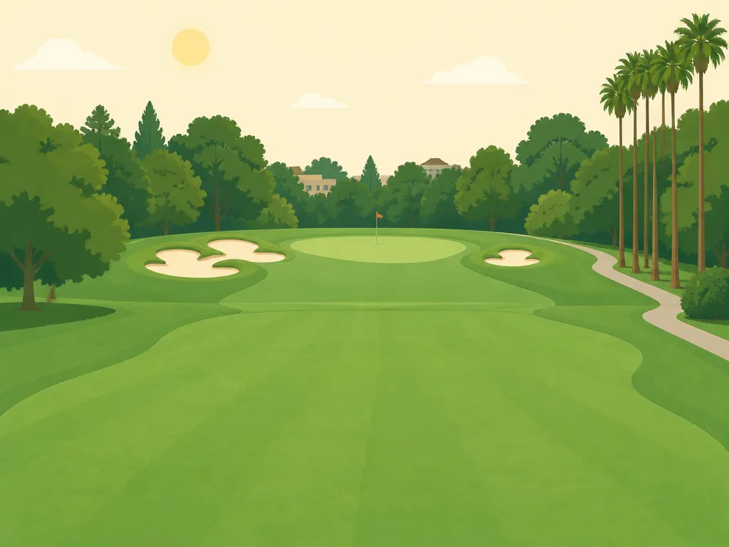 Illustration of Dad Miller Golf Course