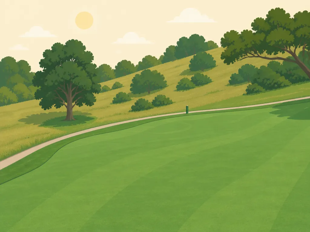 Illustration of Gilroy Golf Course