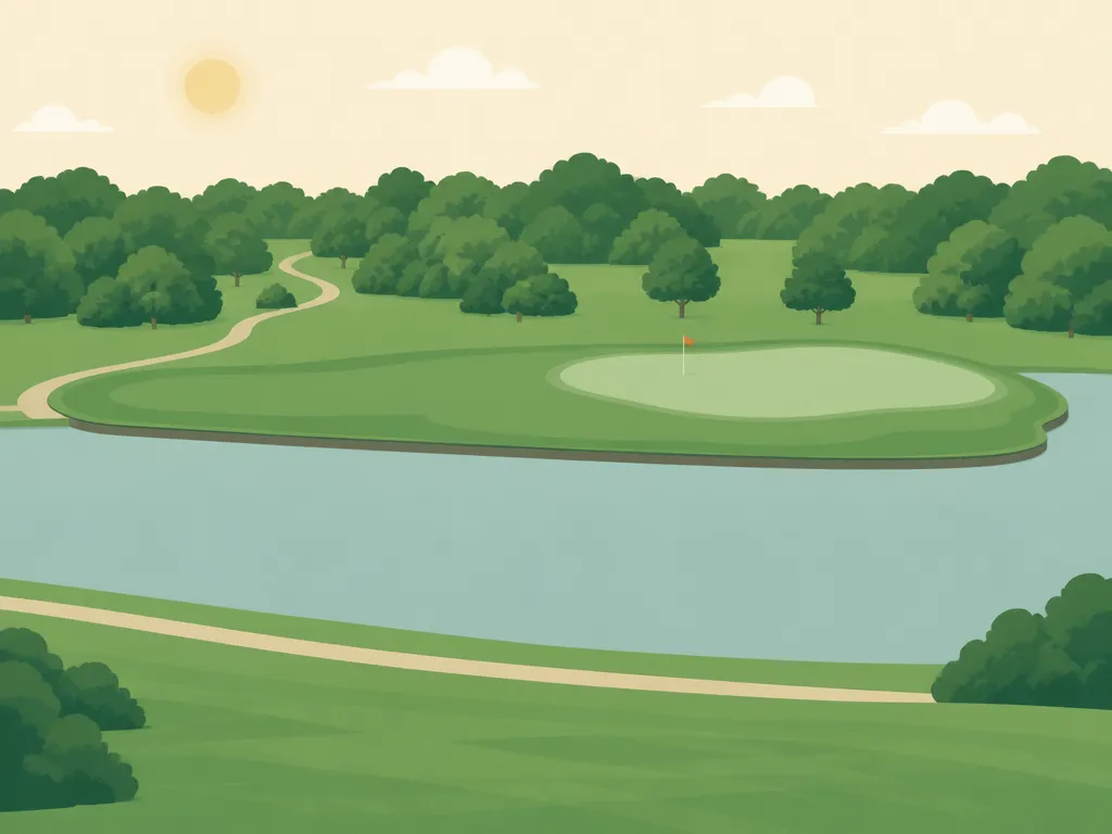 Illustration of Lakeshore Country Club