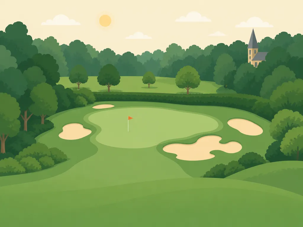 Illustration of Duke University Golf - Washington Duke Inn & Golf Club