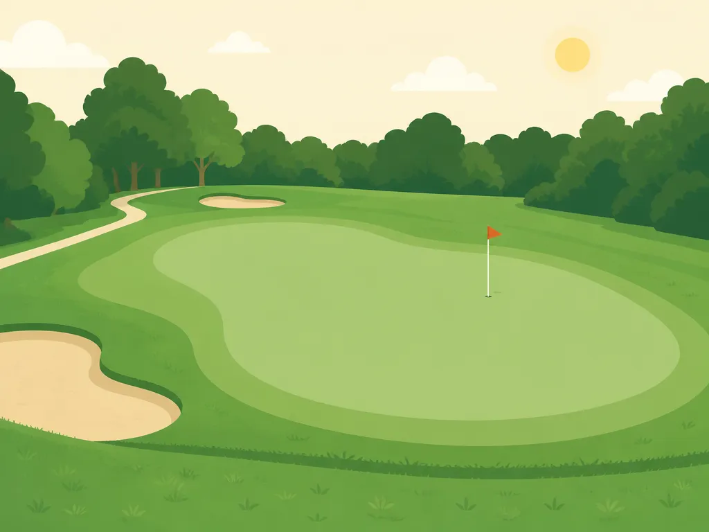 Illustration of Town & Country Golf Links