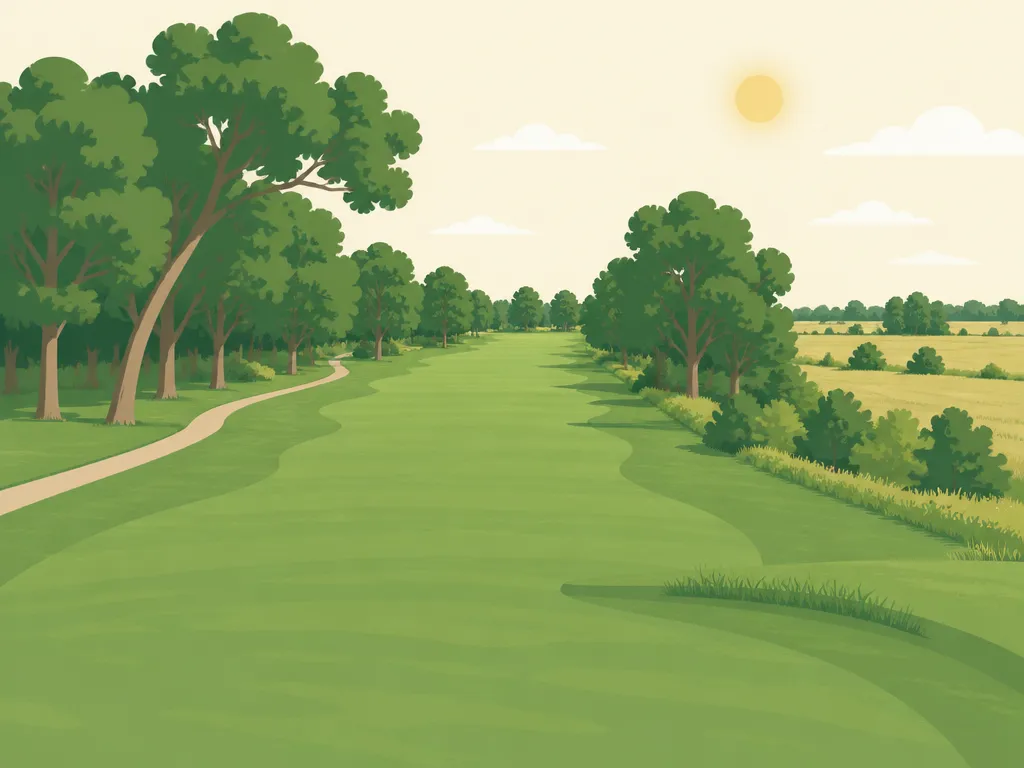 Illustration of Prairie Farms Golf Course