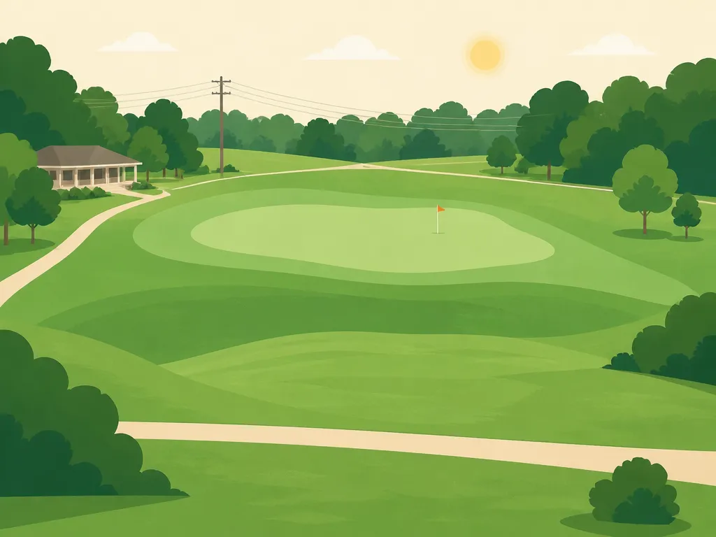 Illustration of Pine Needles Country Club