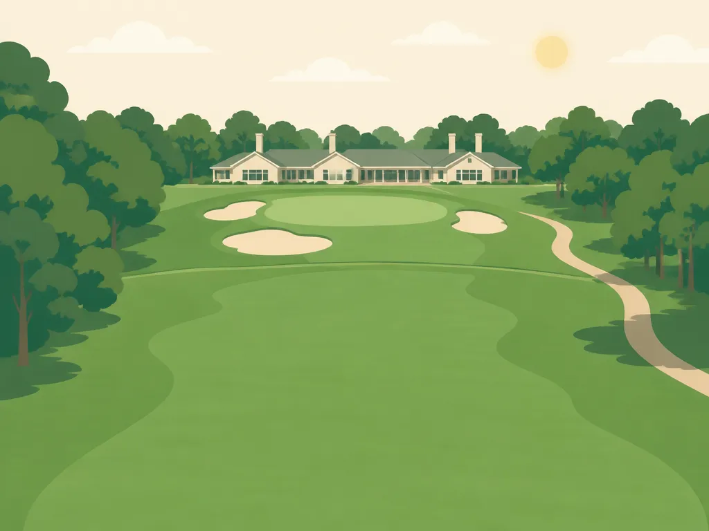 Illustration of The Country Club of Virginia (Westhampton)