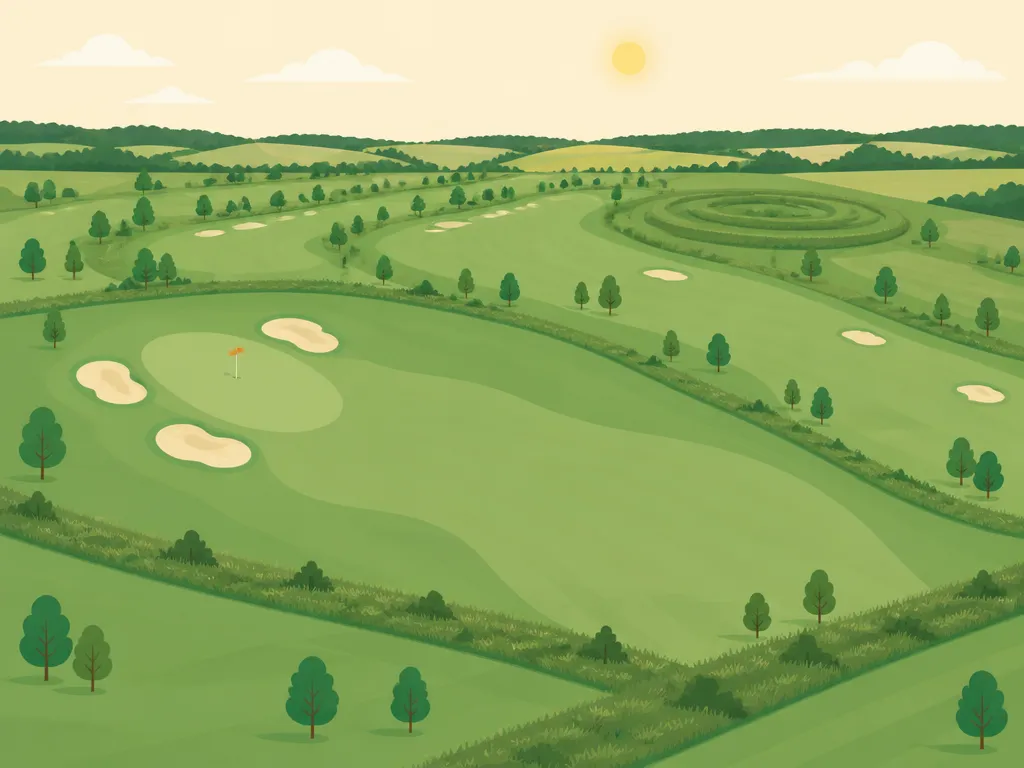 Illustration of Ragnies Golf Club