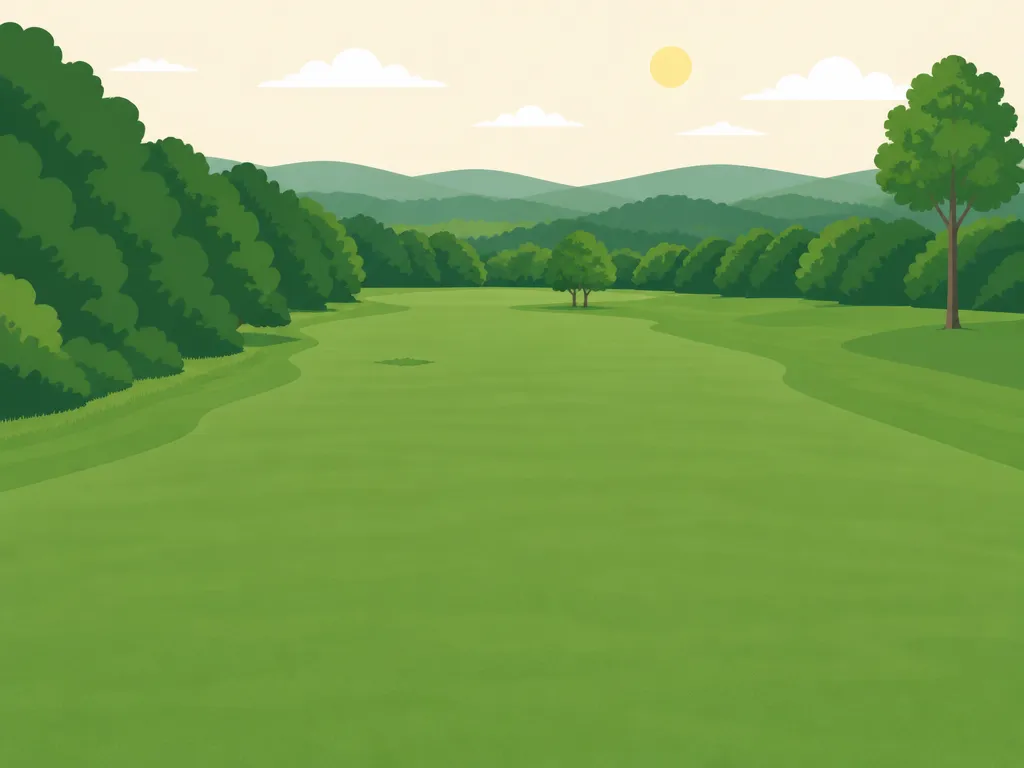 Illustration of Eden Valley Golf Course