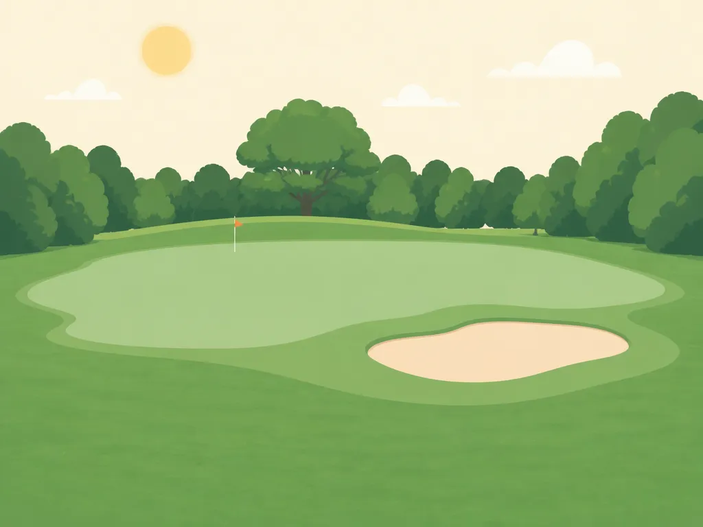 Illustration of Indian Mountain Golf Course