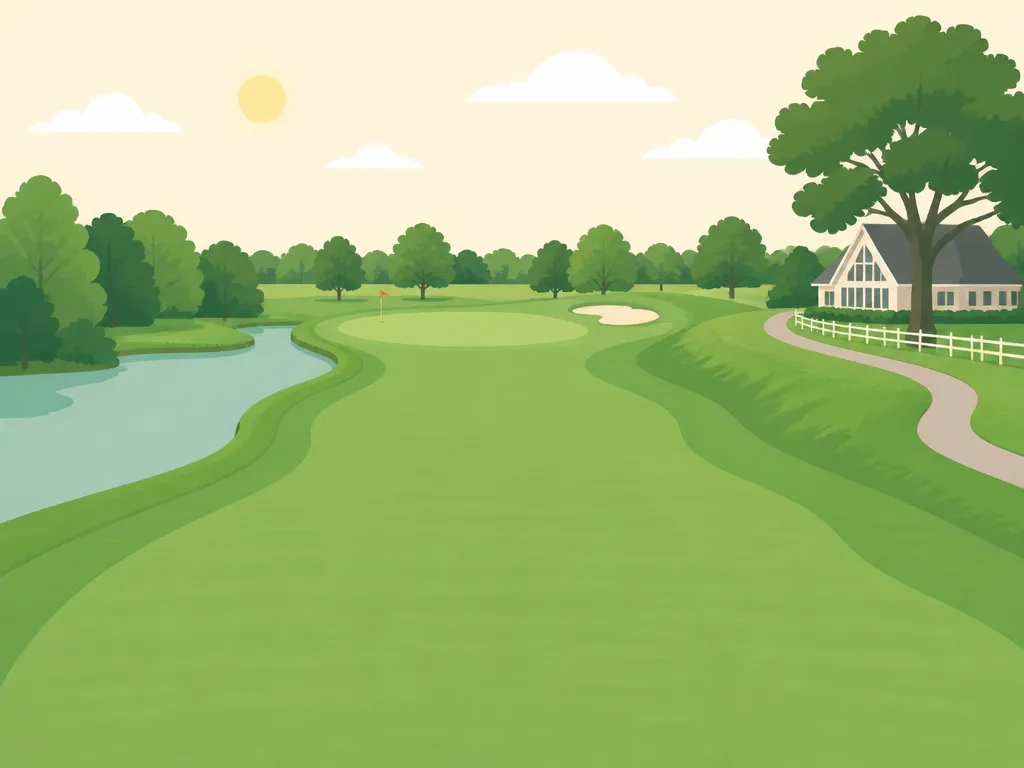 Illustration of Turtle Creek Golf Club