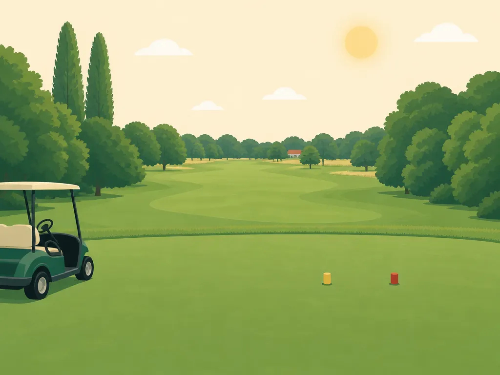 Illustration of Golfclub Thülsfelder Talsperre (18h)