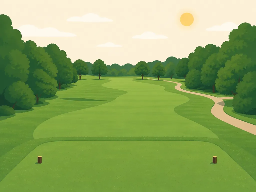 Illustration of James E Stewart Golf Course