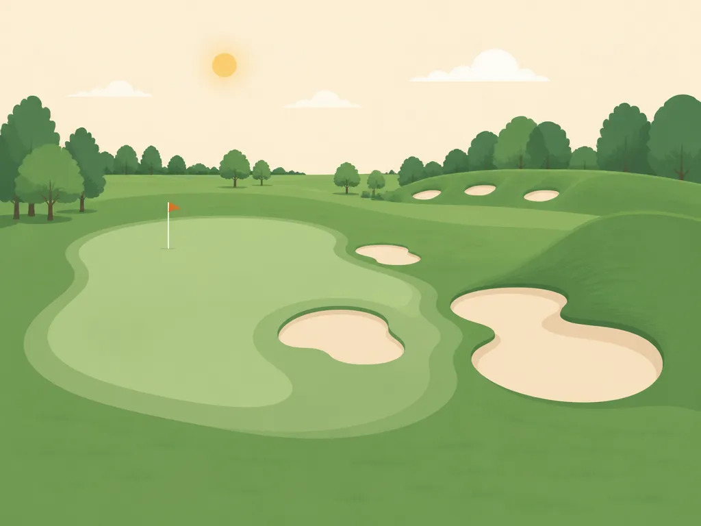Illustration of Wroclaw Golf Club (18h)