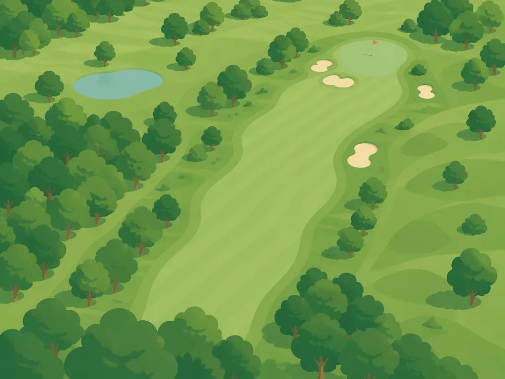 Illustration of Golf Club de Lyon (Les Sangliers)