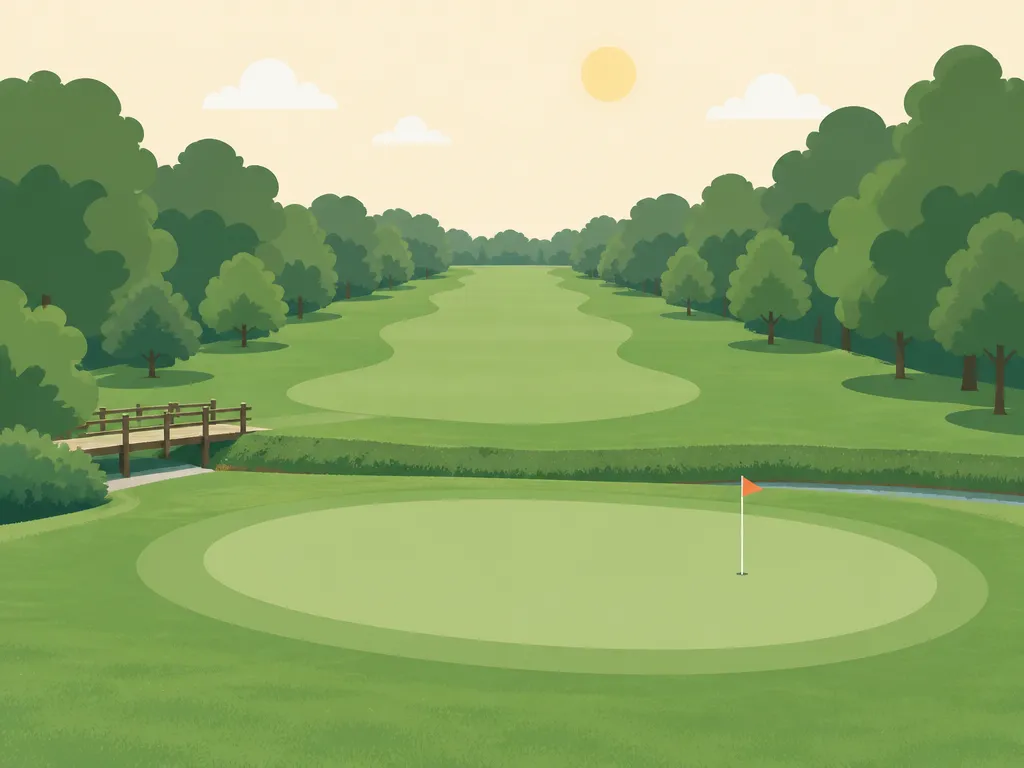 Illustration of South Wales Golf Course