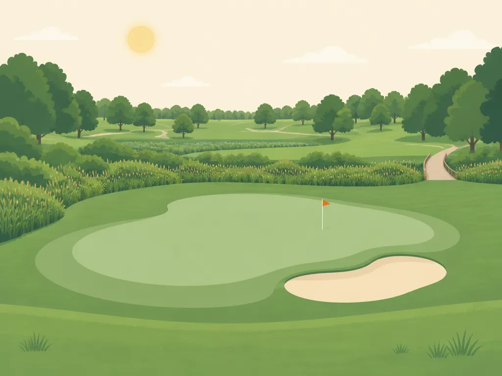 Illustration of Rush Creek Golf Club
