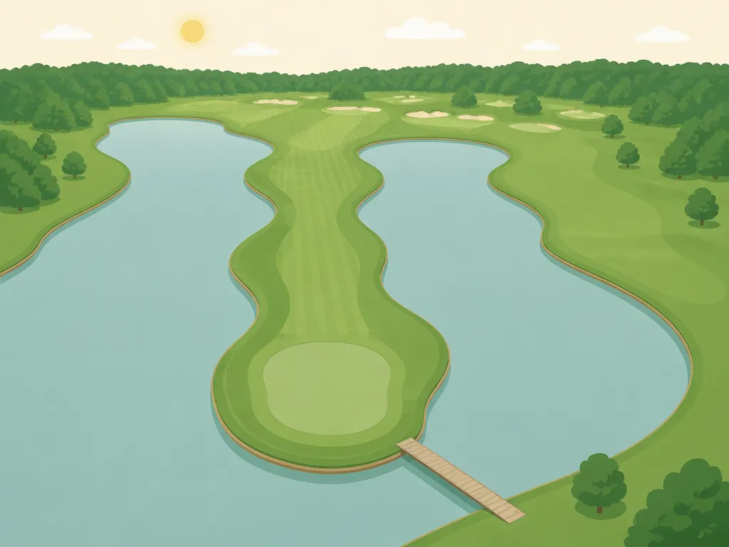 Illustration of Hidden River Golf & Casting Club