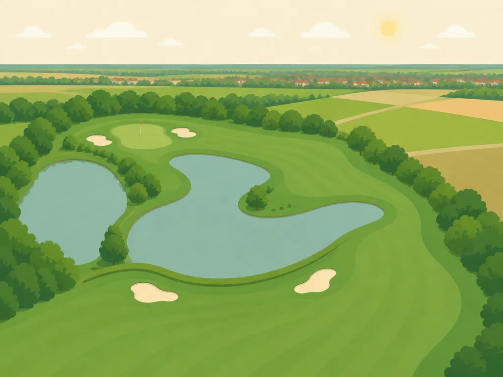 Illustration of Golf Burg Konradsheim