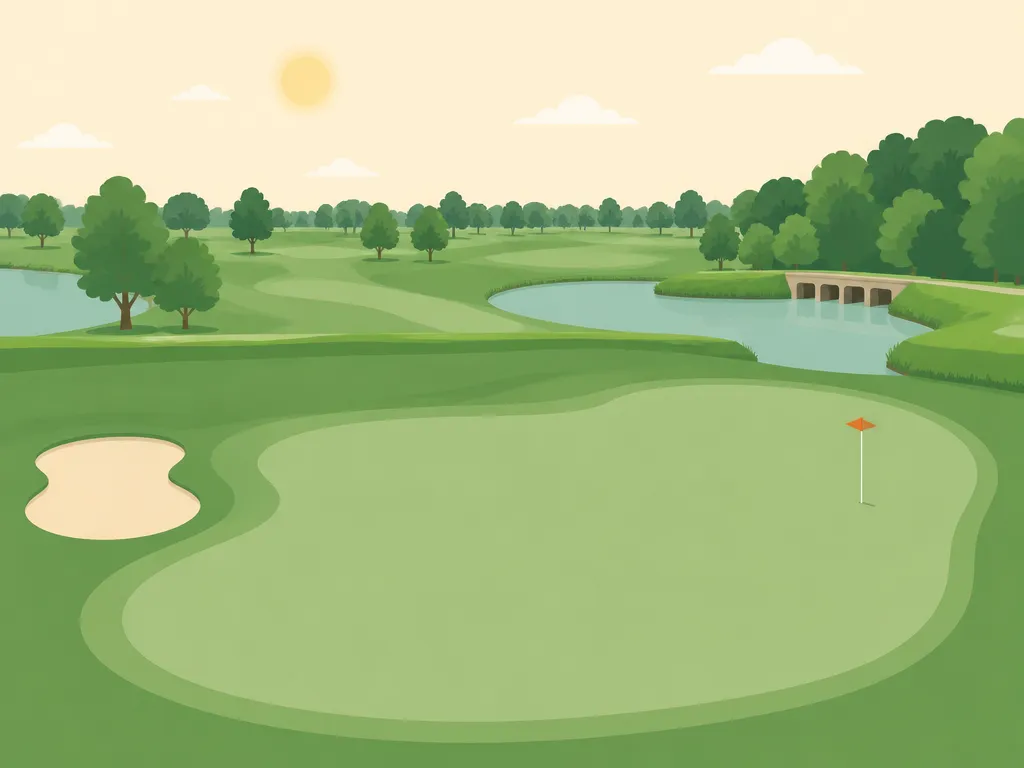 Illustration of Golf Barrière de Saint-Julien (Le Bocage)