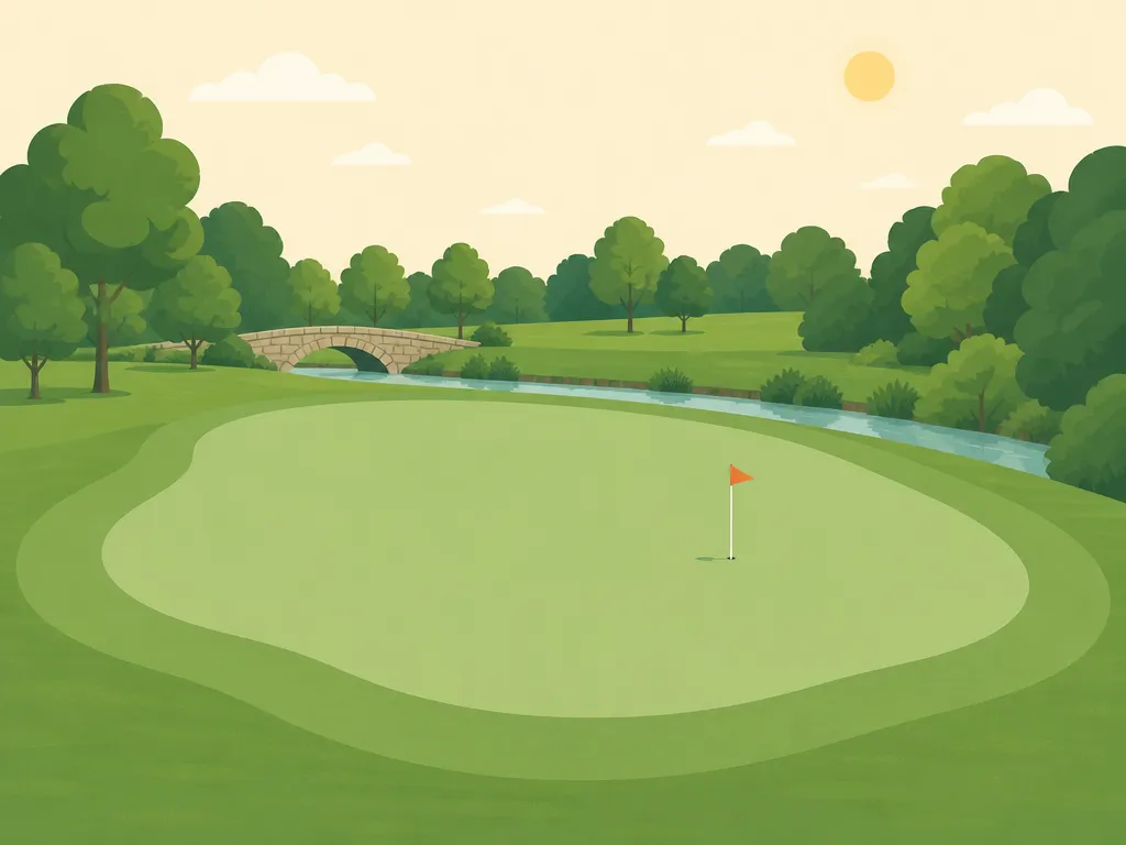 Illustration of Wanaki Golf Course