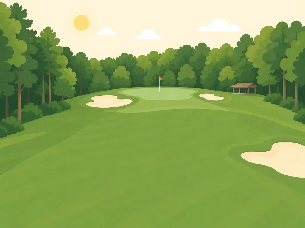 Illustration of Tupper Lake Golf Club