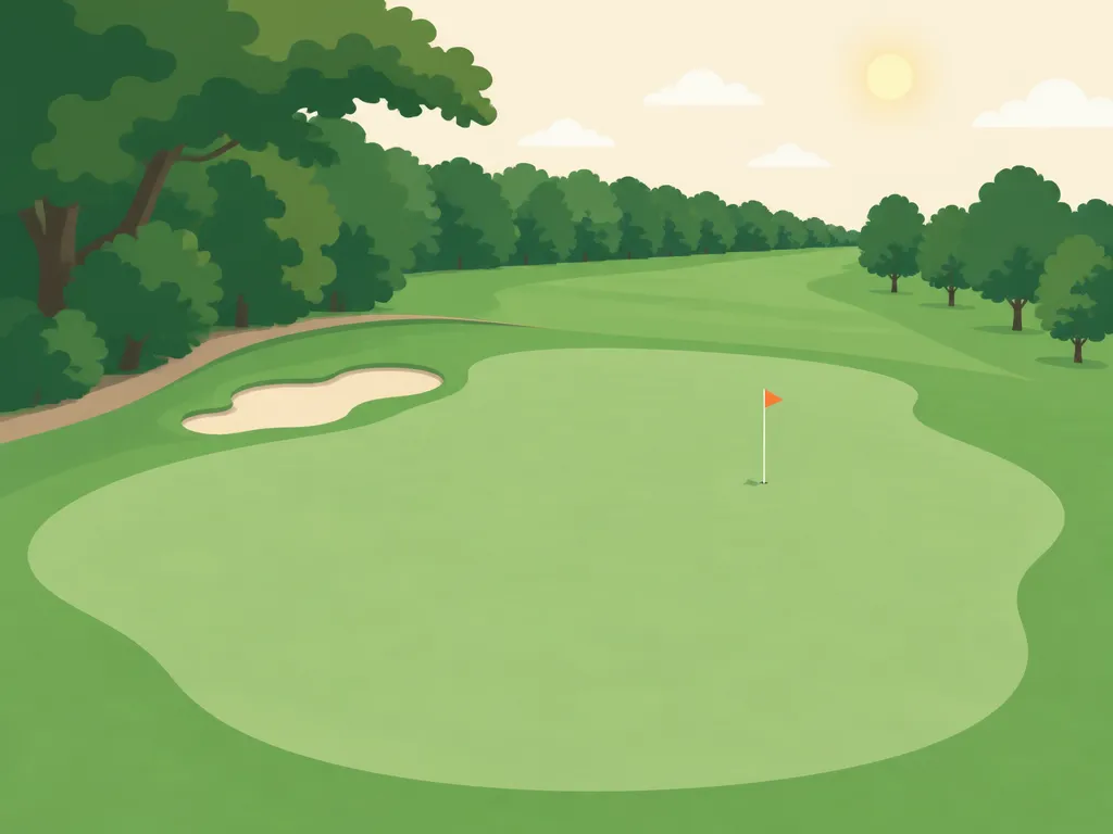 Illustration of White Oak Golf Course