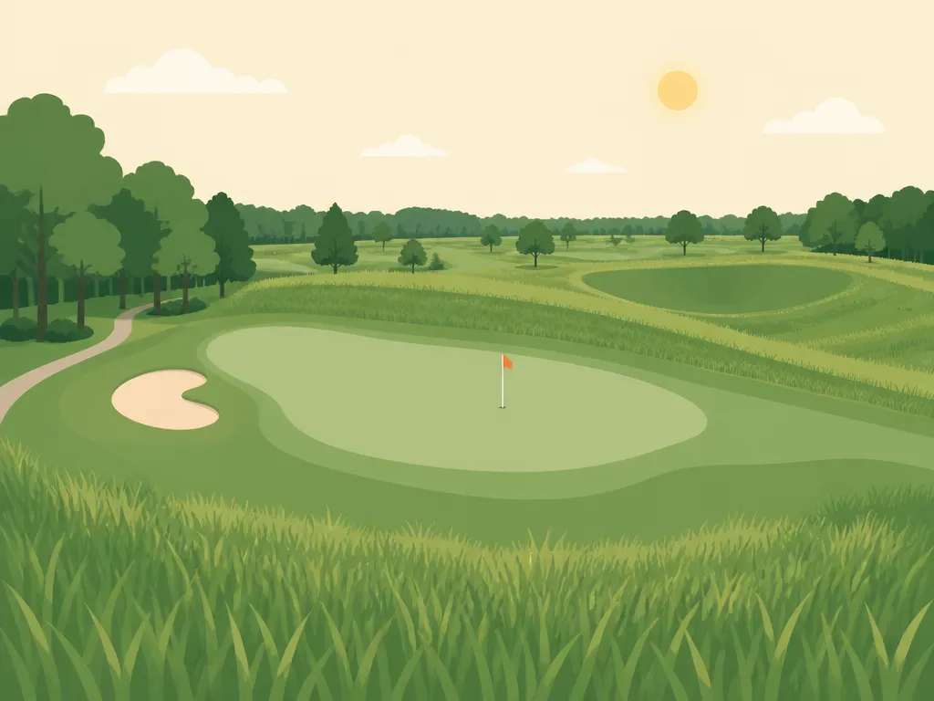 Illustration of Sage Run Golf Course