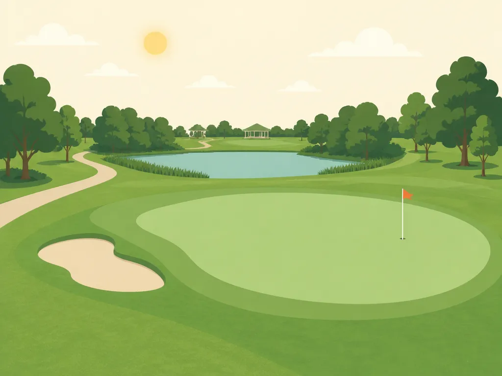 Illustration of Clewiston Golf Course