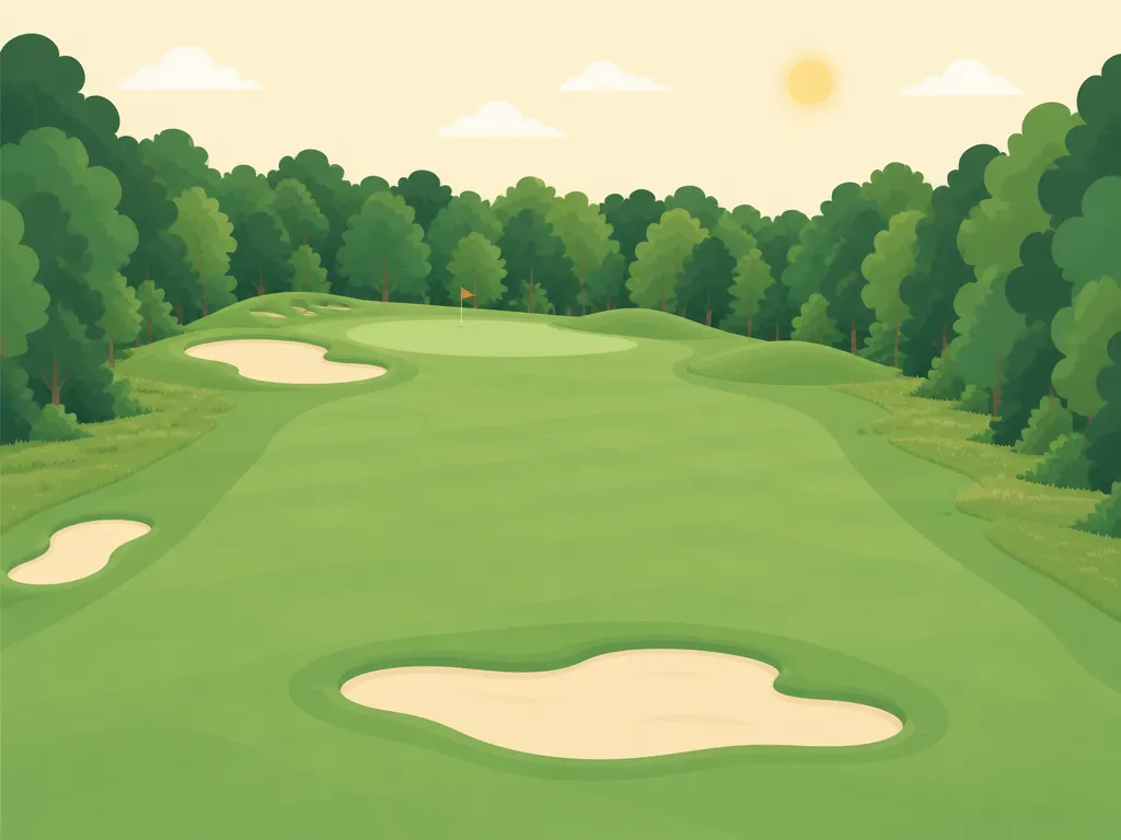 Illustration of Dogwood Trace Golf Course