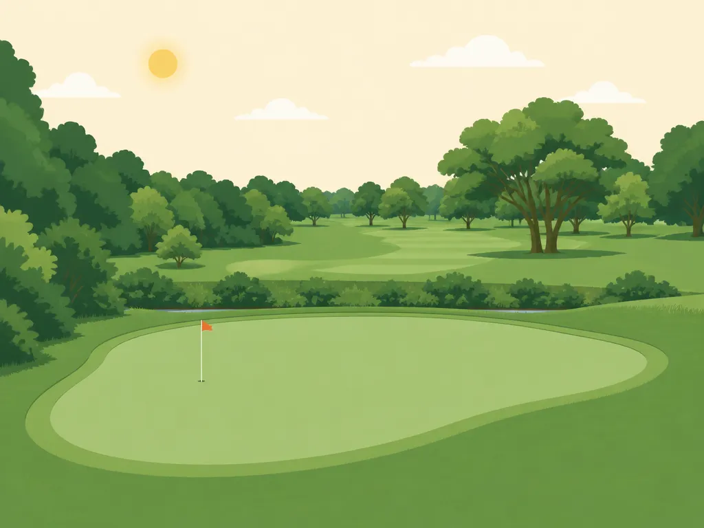 Illustration of Riverview Golf Club