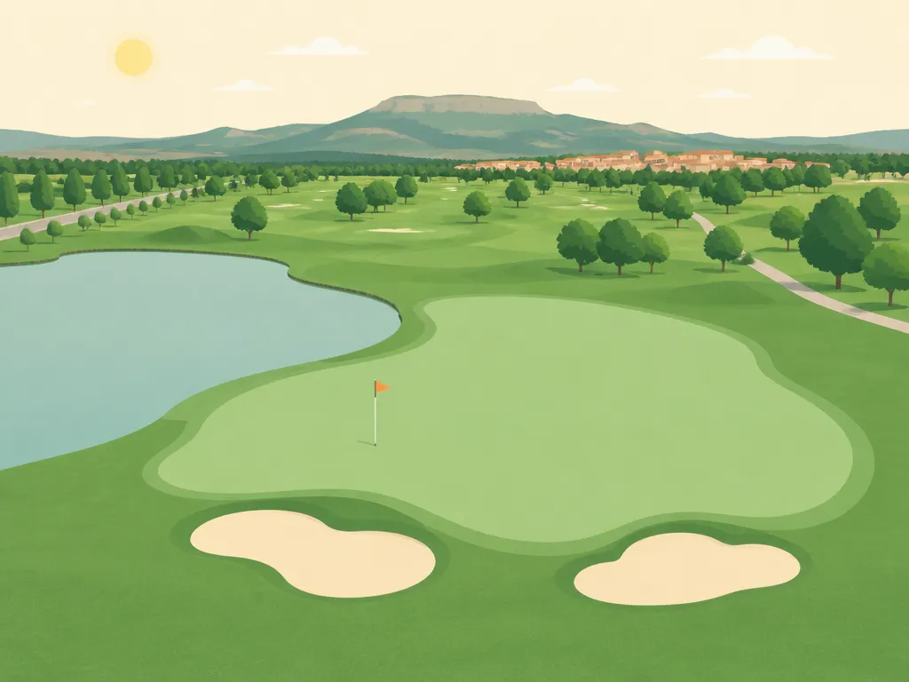 Illustration of La Faisanera Golf
