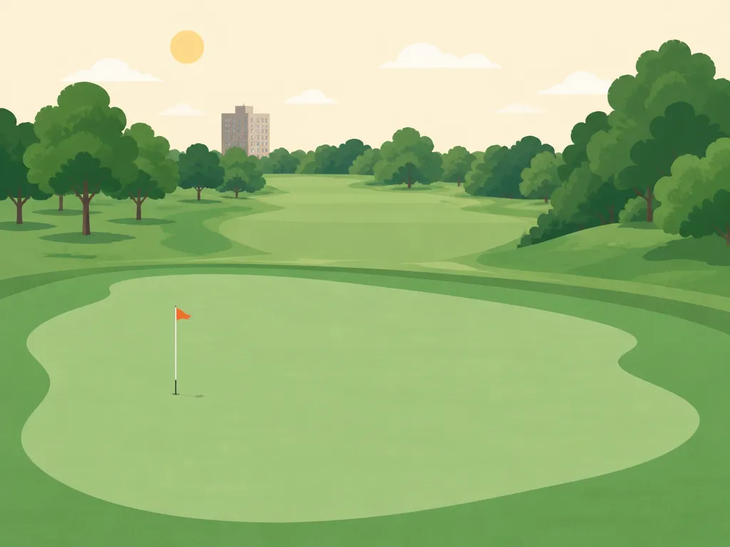 Illustration of Chicago Park District - Robert A. Black Golf Course
