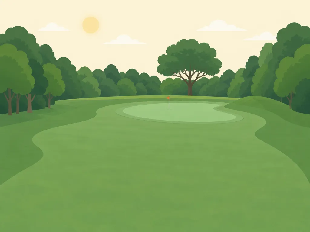 Illustration of Brightwood Hills Golf Course