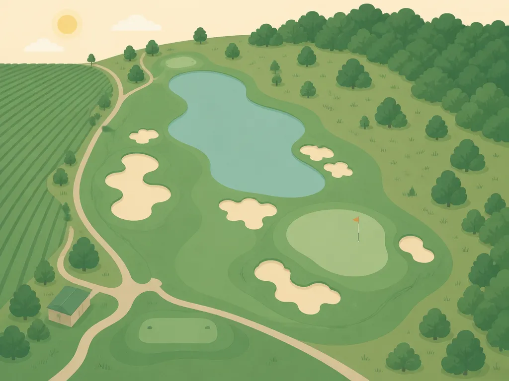 Illustration of Spring Creek Par 3