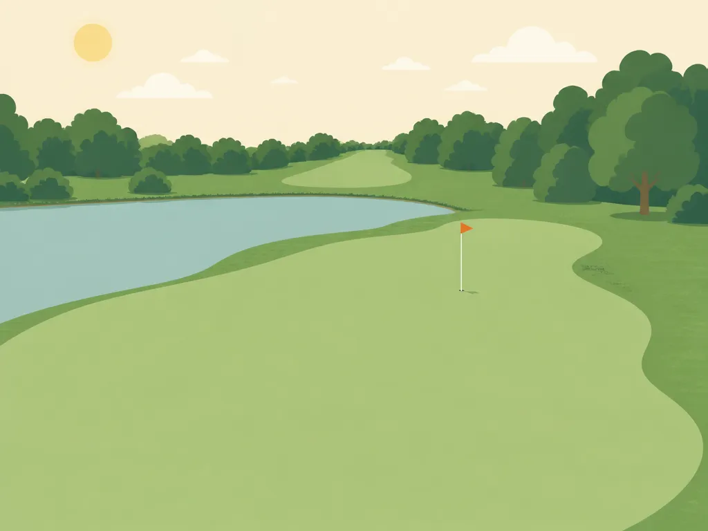Illustration of The Barracks Golf Course