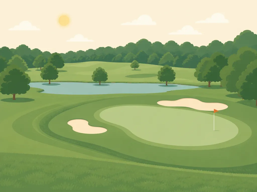 Illustration of Valle Vista Golf Club and Conference Center