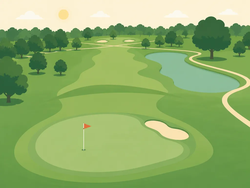 Illustration of Rock Ridge Golf Course