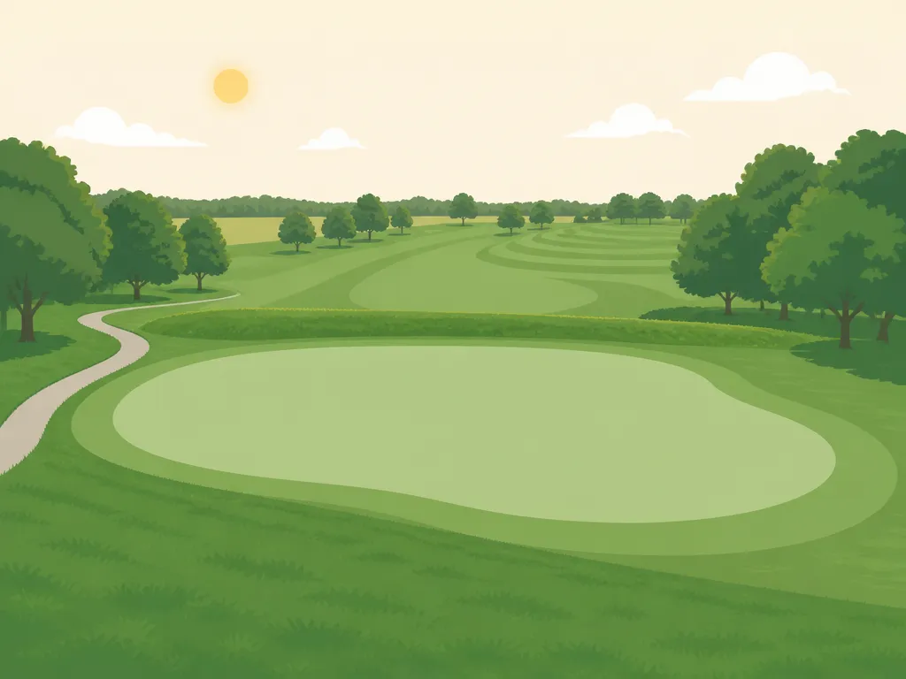 Illustration of Shambolee Golf Course