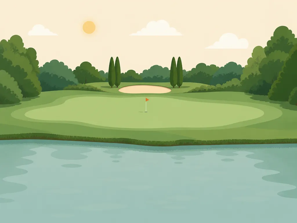 Illustration of OGA Golf Course